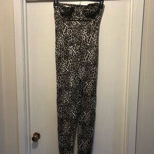 ASOS Leopard Print Jumpsuit